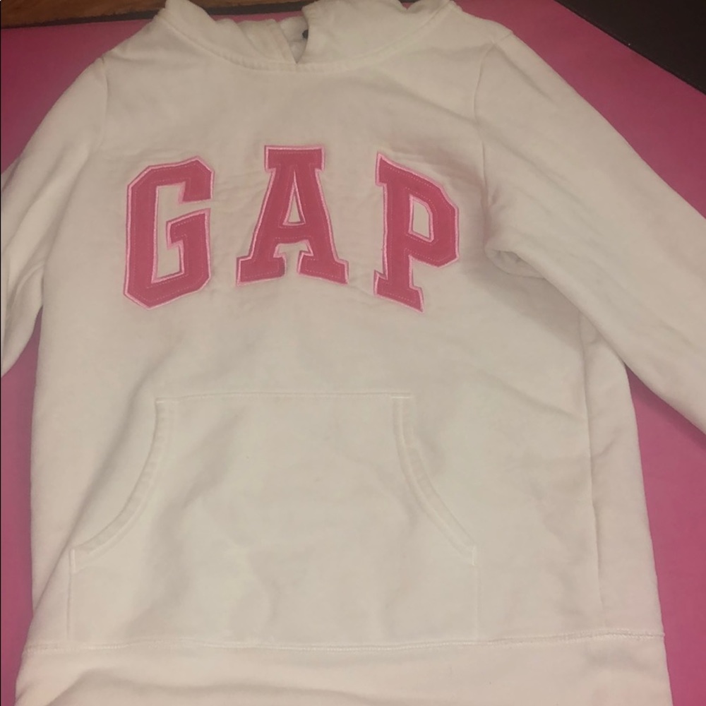 white hoodie